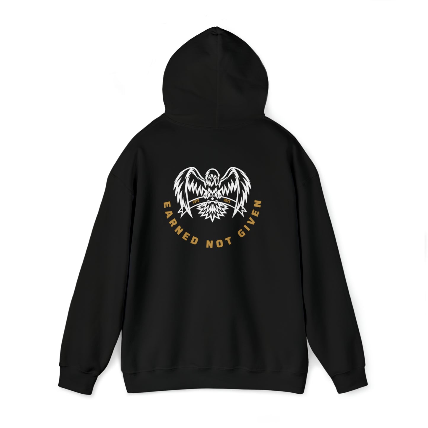 EARNED NOT GIVEN black hoodie